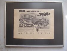 Journalblatt auto werbung gebraucht kaufen  Karlsruhe