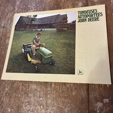 Prospectus tracteur john d'occasion  Buchy