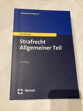 Strafrecht allgemeiner teil gebraucht kaufen  Meiningen