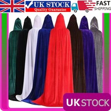 Long velvet hooded for sale  WORCESTER