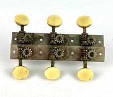 Engrenagens de afinação de guitarra estilo vintage 3 em uma prancha para guitarras dos anos 30-50 comprar usado  Enviando para Brazil