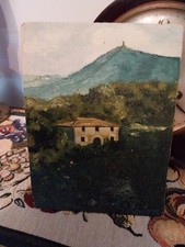 Vecchio dipinto olio usato  Livorno