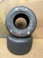 Pneus MG Go Kart 10 X 4.60-5 (x2) usados 1/4 - 1/2 banda de rodagem esquerda, usado comprar usado  Enviando para Brazil