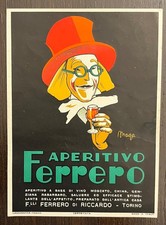 Pubblicità aperitivo ferrero usato  Milano