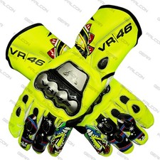 VALENTINO ROSSI 2010 MOTOGP RÉPLICA LUVAS DE COURO PARA MOTOCICLETA | TODOS OS TAMANHOS comprar usado  Enviando para Brazil