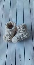 Crochet baby booties for sale  SKELMERSDALE