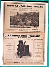 Stampe pubblicitarie 1929 usato  Roma