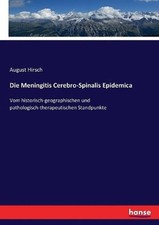Die meningitis cerebro d'occasion  Expédié en Belgium