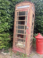 Vintage red telephone for sale  WARE