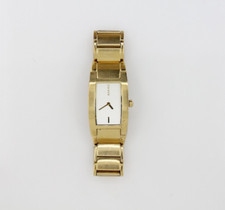 DKNY Donna Karan Relógio Retangular Feminino Tom Dourado NY-3076 24mm 6.5" Pulseira comprar usado  Enviando para Brazil
