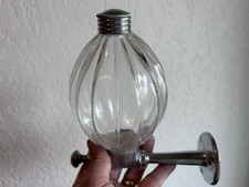 Dispensador de sabonete antigo anos 20 Soaperior vidro roxo suporte de parede posto de gasolina antigo comprar usado  Enviando para Brazil