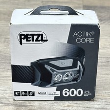 Farol recarregável Petzl Actik Core 600 lúmens - Cinza/preto novo, usado comprar usado  Enviando para Brazil