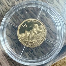 Goldmünze bär 2022 gebraucht kaufen  Brilon