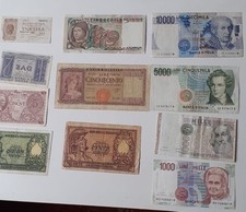 Lotto banconote regno usato  San Vito dei Normanni