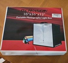Caixa de luz LED portátil grande 16x16" barraca de tiro estúdio de fotografia rápido comprar usado  Enviando para Brazil