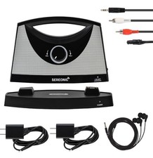 Serene Innovations Sereonic TV portátil sem fio caixa de som com deficiência auditiva BT-200, usado comprar usado  Enviando para Brazil