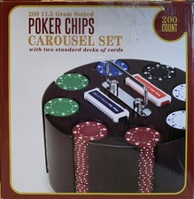 Poker chips carousel for sale  Janesville