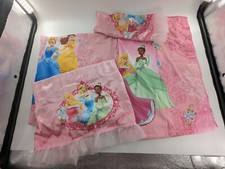 Conjunto de 2 cortinas de janela para quarto de meninas Disney Princess painéis com subpainel comprar usado  Enviando para Brazil
