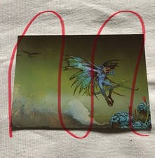 Postcard roger dean for sale  LICHFIELD