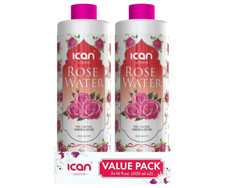 Água de rosas 100% natural, hidratante e purificante água de rosas 2 x 500ml (1000ml) comprar usado  Enviando para Brazil