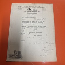 Cleveland tractor company for sale  Miamisburg
