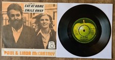 Paul & Linda Mccartney eat at home 1971 Ex/Ex  Norway 7" 45 single Top Copy Rare comprar usado  Enviando para Brazil
