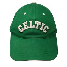 Boné de beisebol Celtic Slideback verde tamanho único ajustável bordado 6 painéis comprar usado  Enviando para Brazil