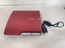 Sistema de console PS3 320GB jogo vermelho escarlate Japão CECH-3000B SR com cabo comprar usado Sistema de console PS3 320GB jogo vermelho escarlate Japão CECH-3000B SR com cabo comprar usado  Enviando para Brazil