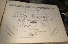 Allievo clavicembalo. asioli usato  Napoli