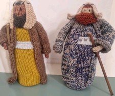Knitted nativity scene for sale  NEWHAVEN