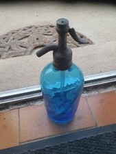 Bouteille syphon bleu d'occasion  Brest