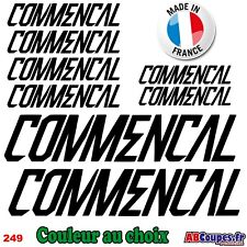 Stickers commencal autocollant d'occasion  Ecques