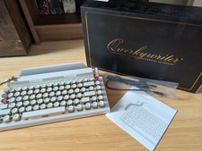 Tastatur schreibmaschine qerky gebraucht kaufen  Düsseldorf