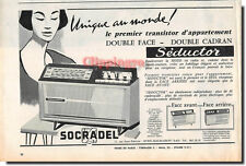 Publicité 1959 radio d'occasion  France