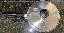 Caldeira dupla vintage Saladmaster 18-8 e vaporizador/treinador com tampa Vapo 2 qt. comprar usado  Enviando para Brazil