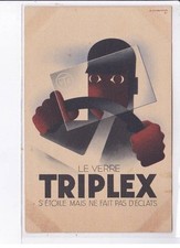 Publicite verre triplex d'occasion  France