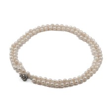 Kette collier perlen gebraucht kaufen  München