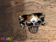 Anello teschio bronzo usato  Lucca