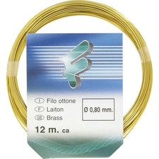 Filo ottone cotto usato  Monforte San Giorgio
