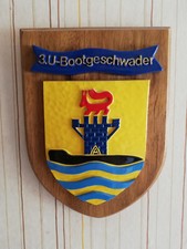 Ubootgeschwader wappen holztaf gebraucht kaufen  Nittenau