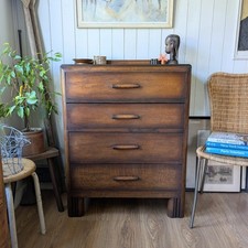 Oak art deco for sale  LEE-ON-THE-SOLENT