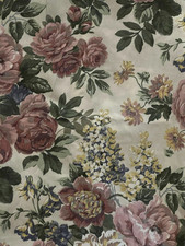 Pair vintage floral for sale  DONCASTER