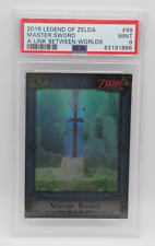 Usado, The Legend of Zelda 2016 Enterplay Master Sword #99 Foil PSA Perfeito 9 Holo Card comprar usado  Enviando para Brazil
