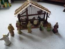 Weihnachtskrippe holz figuren gebraucht kaufen  Eisleben