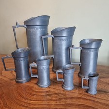 Set french pewter for sale  MIDHURST