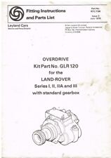 Land rover overdrive for sale  ALFRETON