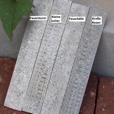 Edelstahl damastplatte damasts gebraucht kaufen  Burbach