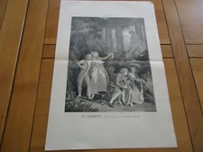 Photgravure 38x57 litho d'occasion  Einville-au-Jard