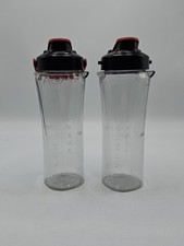 2 pares de frascos de viagem liquidificador Oster Versa Series + tampas em excelente estado usado 20 oz 600 ml, usado comprar usado  Enviando para Brazil