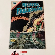 1972 HQs mexicanos espanhóis Relatos Fabulosos #149 Aquaman Editora Novaro México comprar usado  Enviando para Brazil